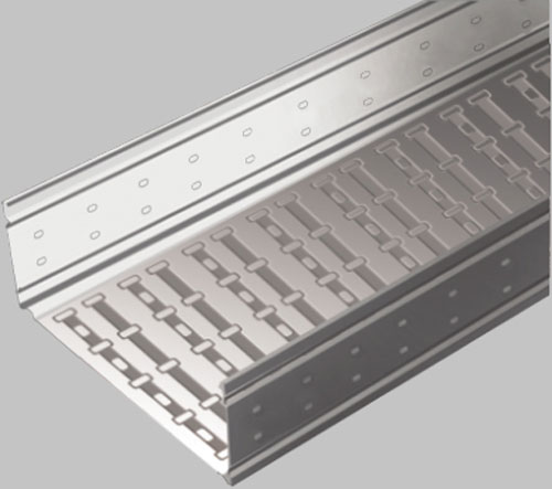 Perforated cables tray