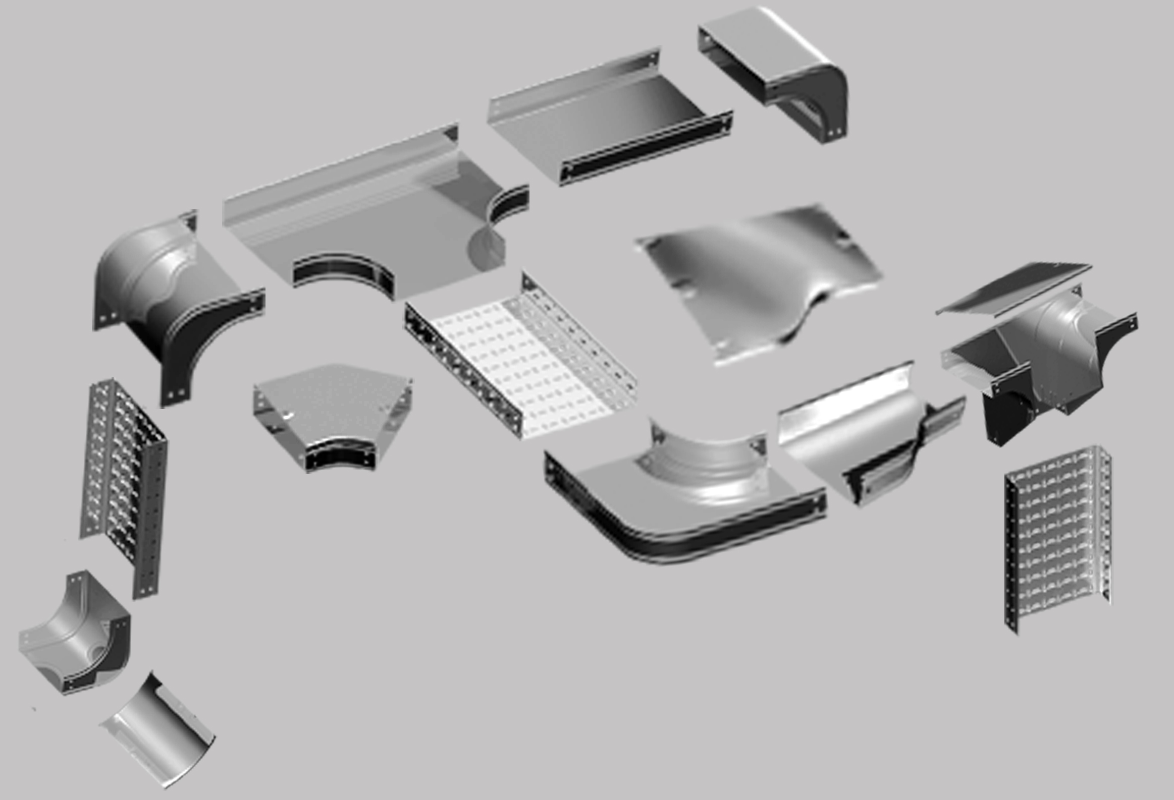 Accessories perforated & solid